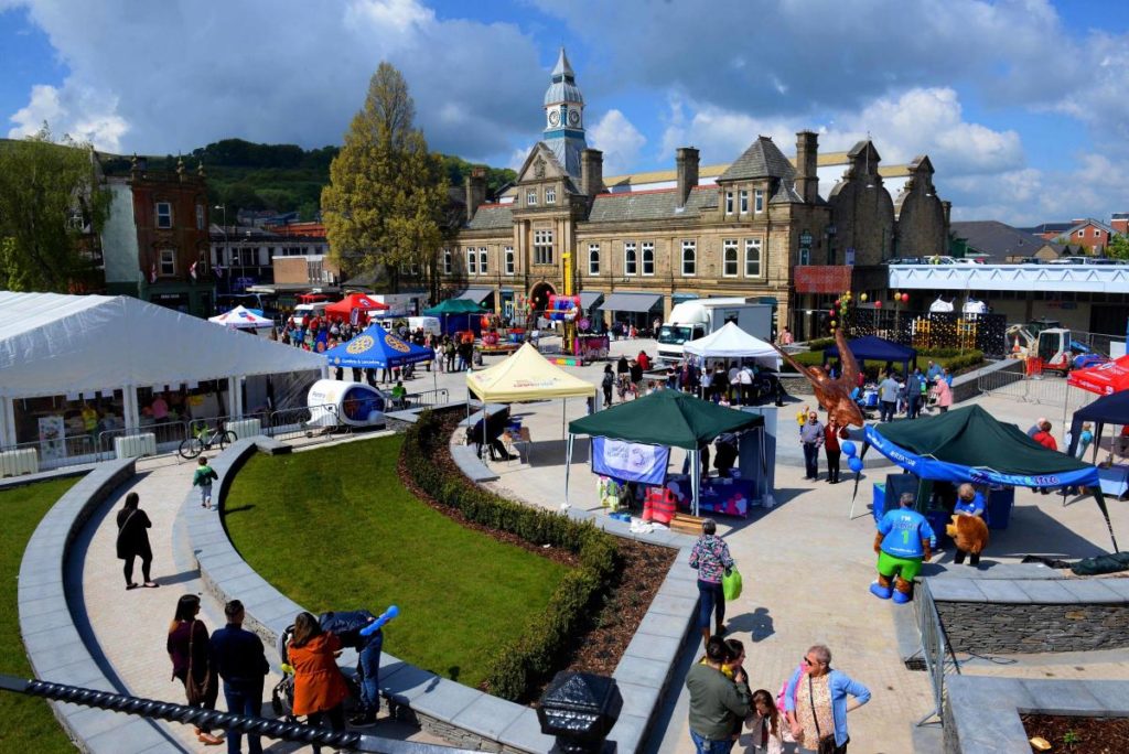 New Market Square Officially Open! | Darwen Town Centre