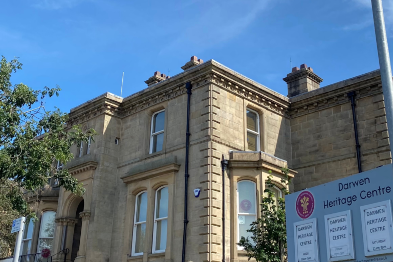 Darwen Heritage Centre exterior on Railway Road
