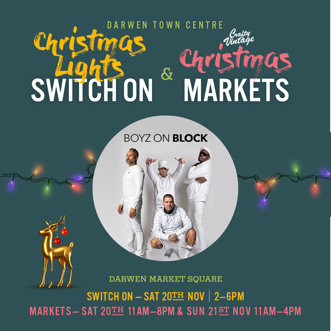 Christmas Light Switch On & Market