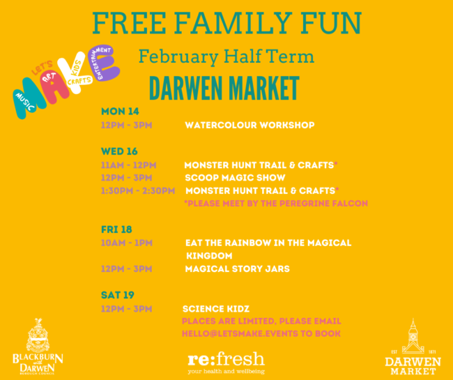 Feb Half Term Let’s Make DM