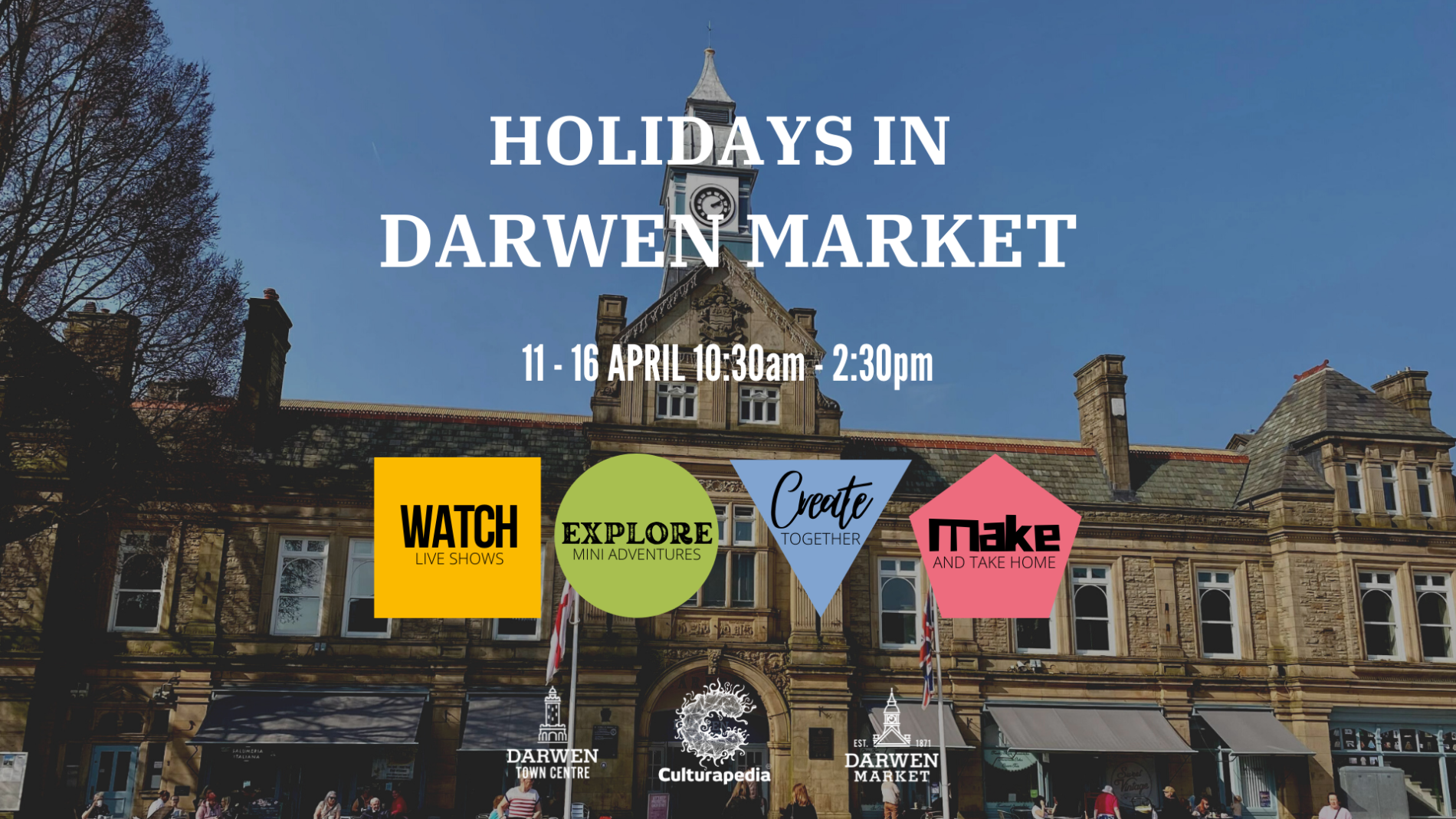 Holidays in Darwen Market Easter 2022