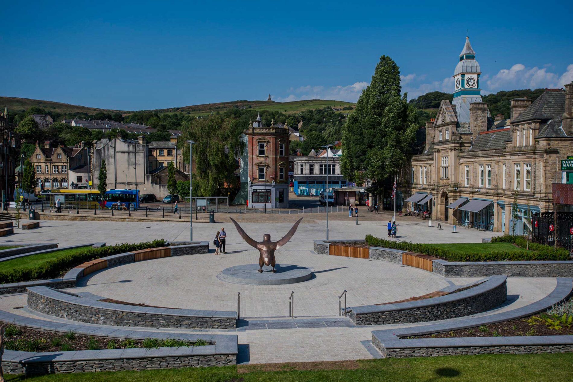 Summer 2023 in Darwen Market Square | Darwen Town Centre