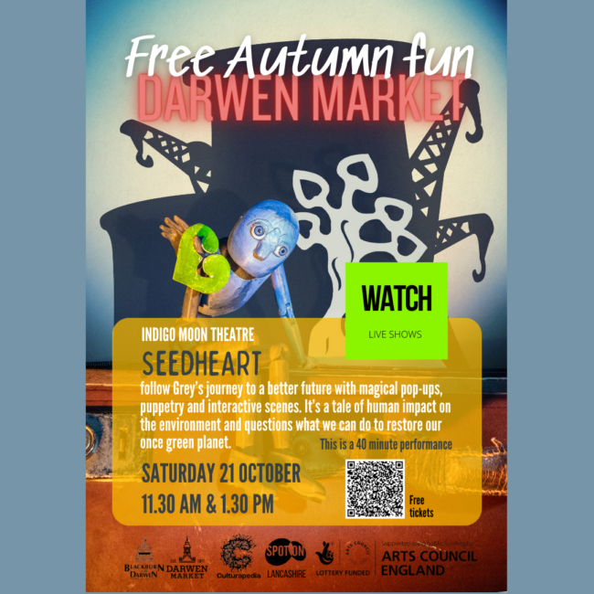 Free Autumn Fun: Seedheart Free Autumn Fun Seedheart Puppetry Performance