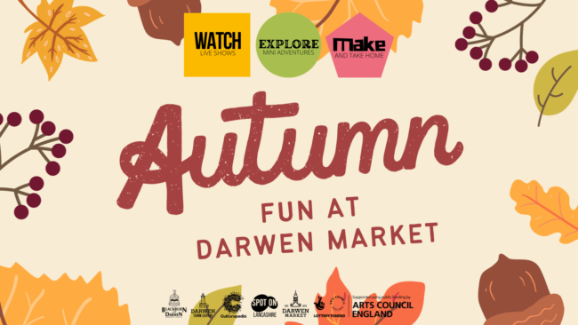 Autumn fun at Darwen Market