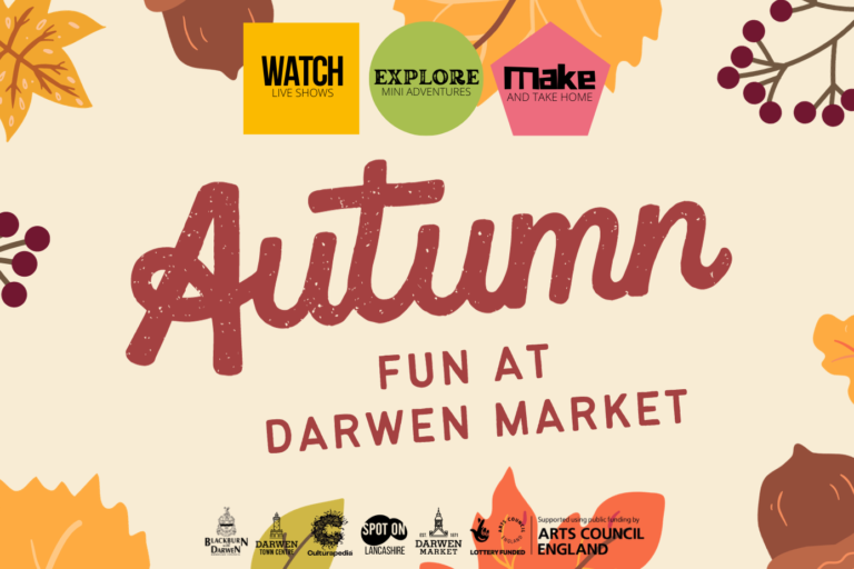 Autumn fun at Darwen Market