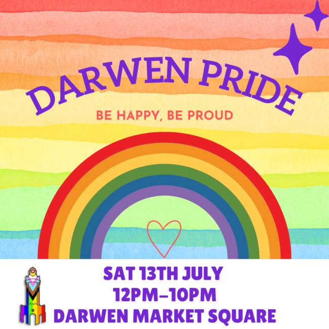 Darwen Pride inhouse design