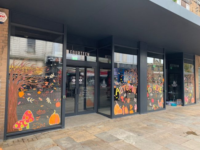 Autumn Window Art 8