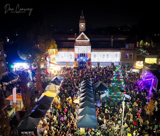 Dan Conway image Darwen Christmas Lights Switch On 2024