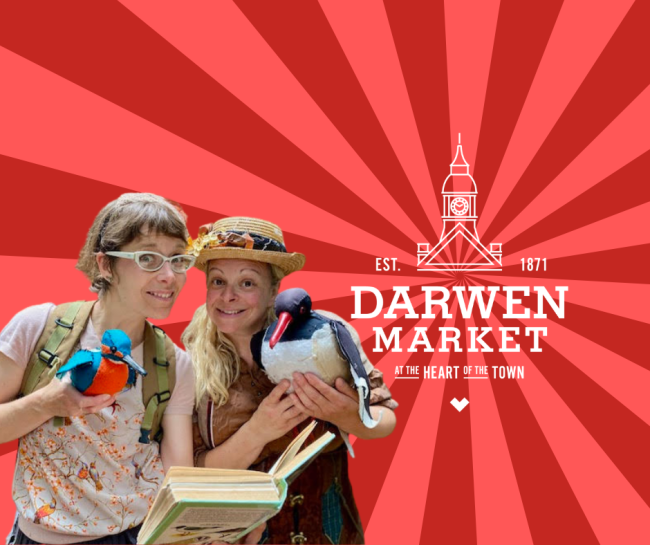 Darwen 8 August HandMade Theatre – Puppet Birding