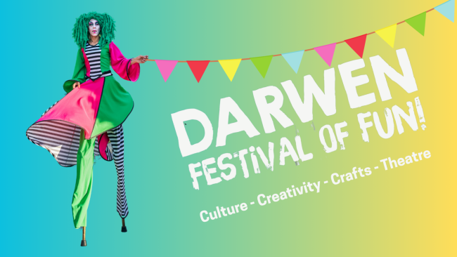 Darwen Festival of Fun 2025 & Artisan Market Promotional poster