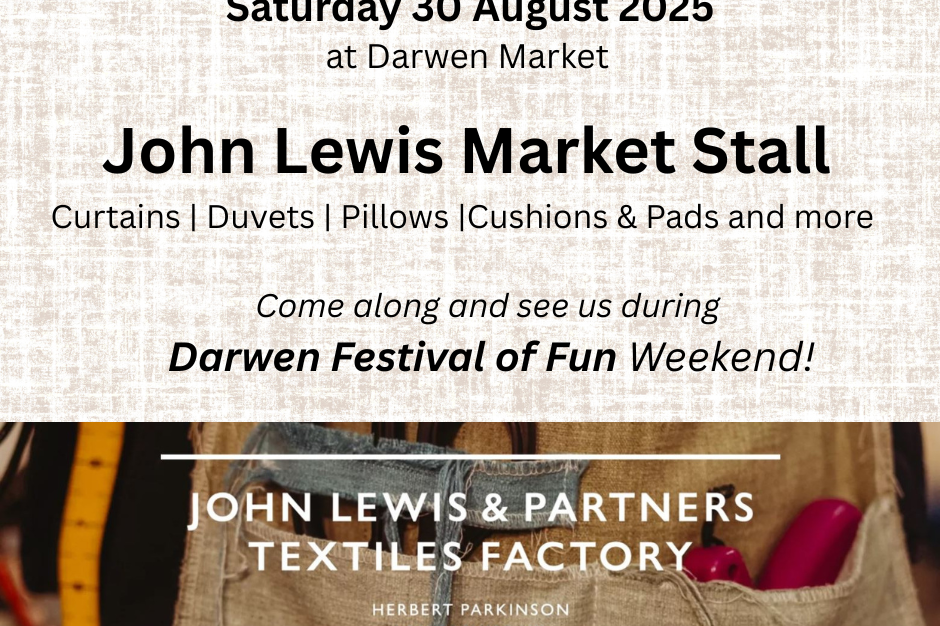 John Lewis Pop Up Market Stall